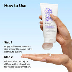 briogeo on bathroom shelf in lifestyle setting showing daily styling convenience
