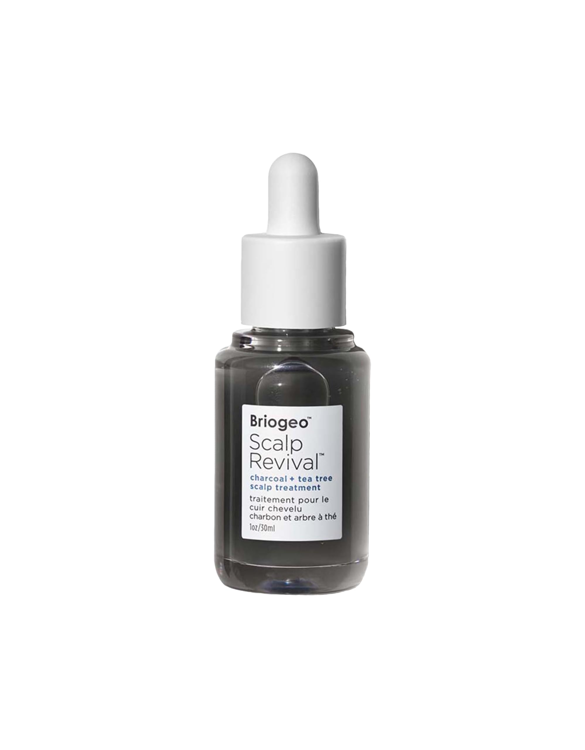 briogeo front packaging showing 1 oz serum and benefits