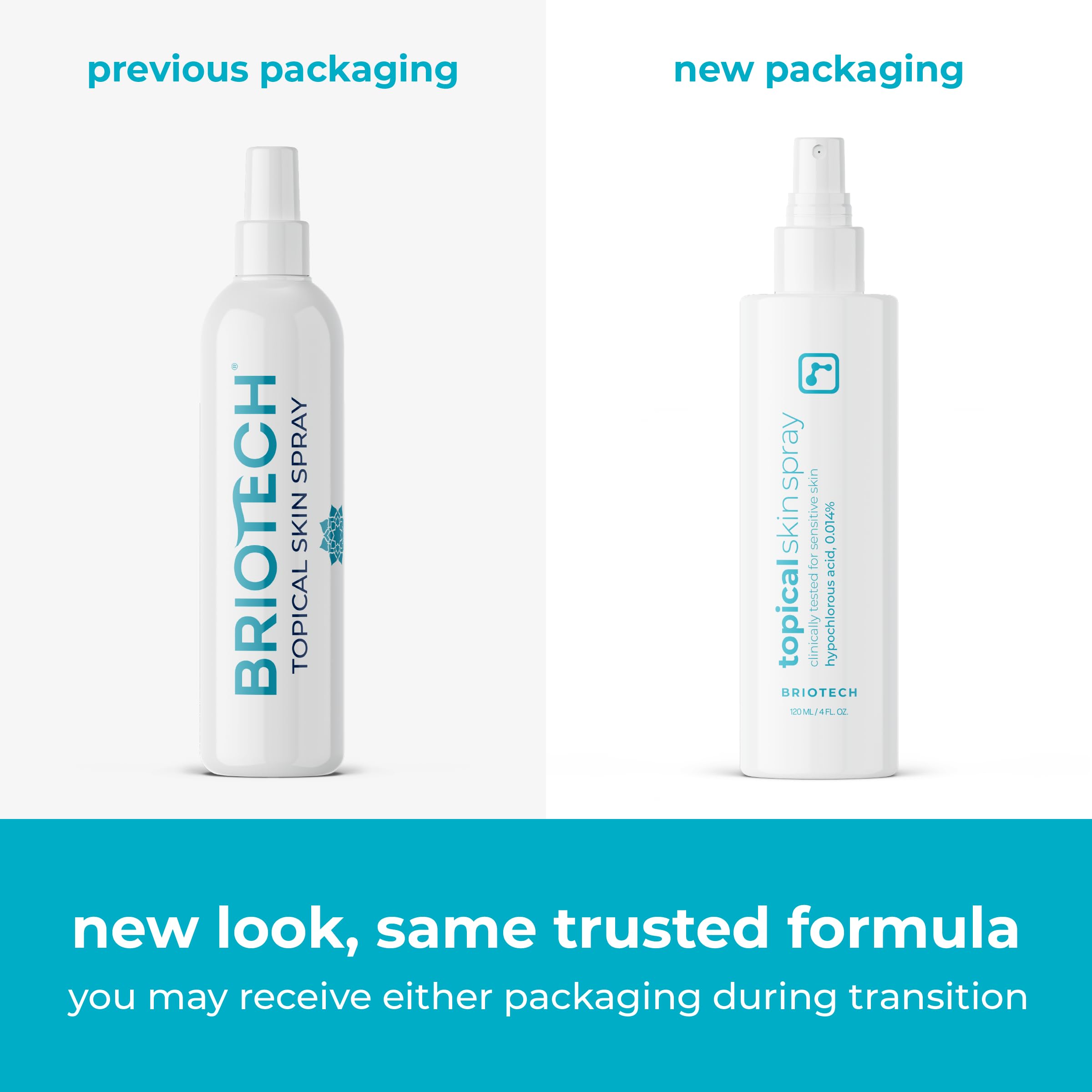 BRIOTECH close-up nozzle delivering fine mist for gentle cleansing