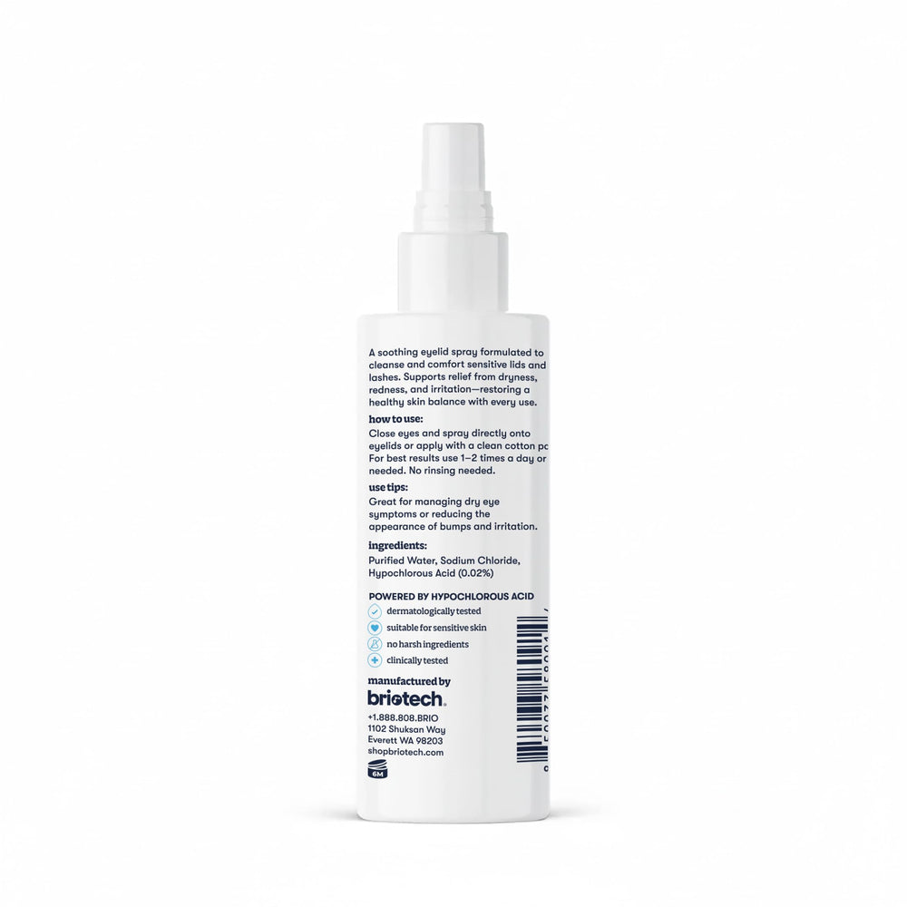 BRIOTECH label close-up showing two-ingredient purity and ingredient transparency