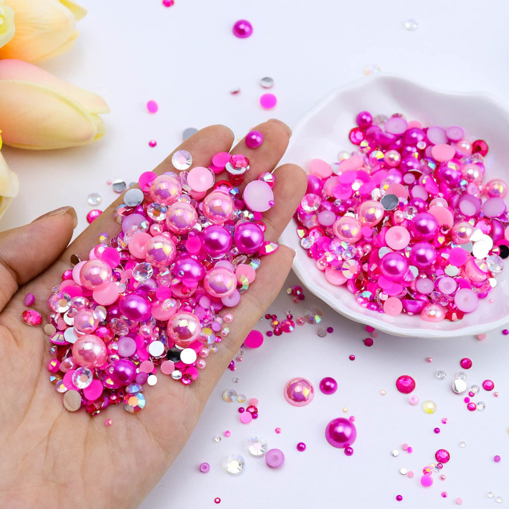 Briskbloom close-up of pearl texture showing smooth glossy finish and lightweight benefit