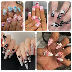 briskbloom manicure lifestyle display showcasing finished nails and design inspiration