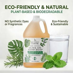 Brittanie's producing soft lather on hands for gentle effective cleansing