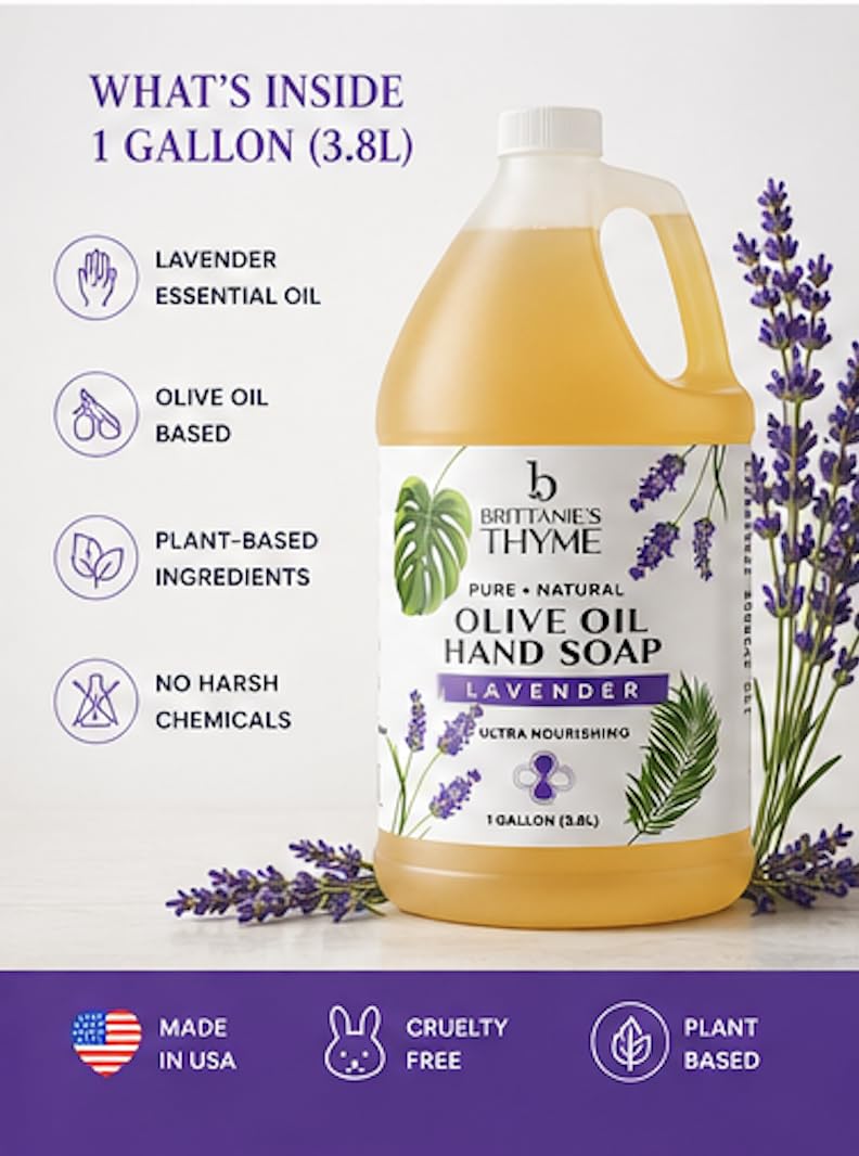 Brittanie's Thyme used on dishes showing effective grease removal safely