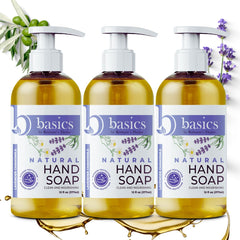 Brittanie's Thyme front bottle showing label and gentle cleansing benefits