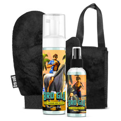 bro glo front packaging showing kit and branding ideal for gifting