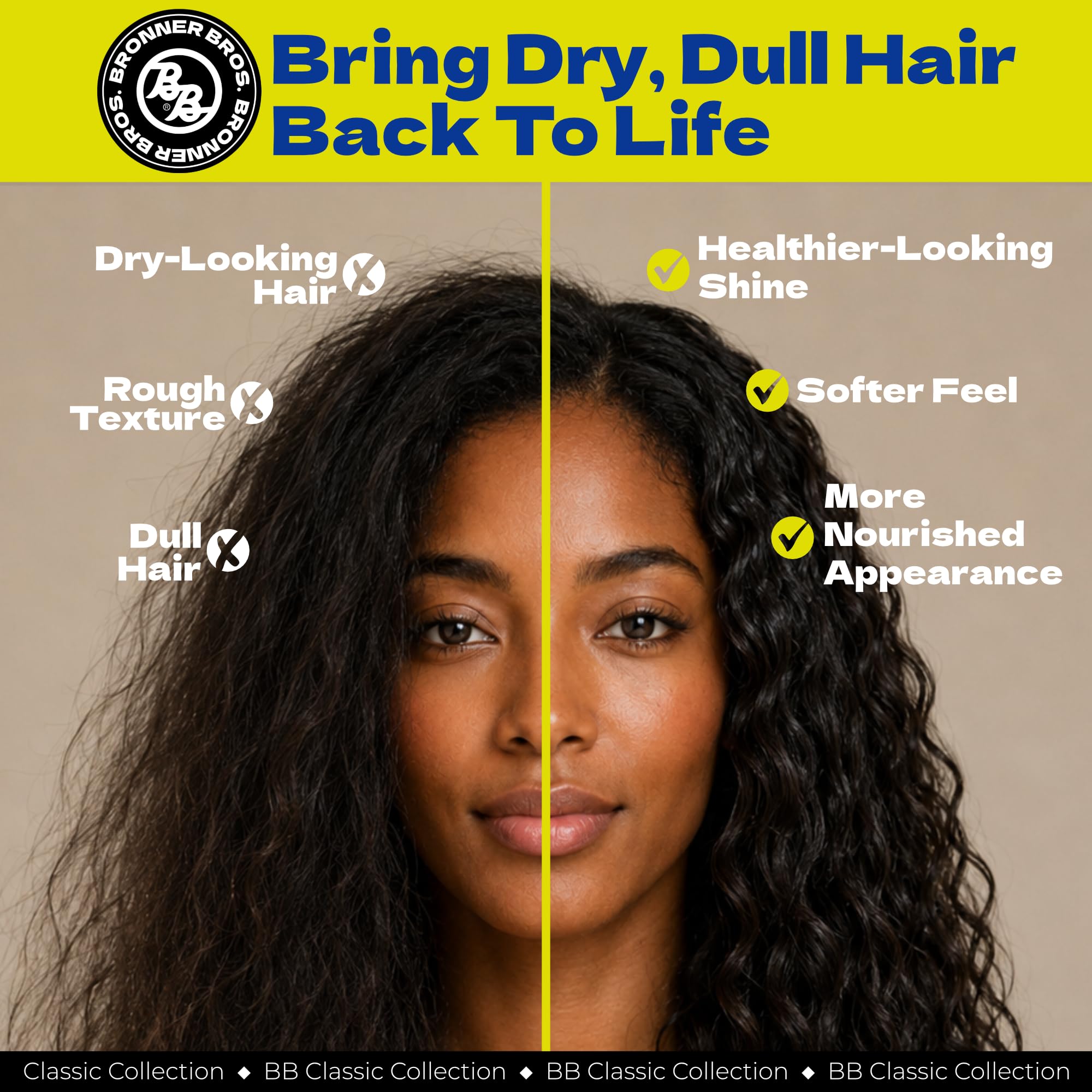 Bronner Bros applying conditioner to scalp for targeted moisture
