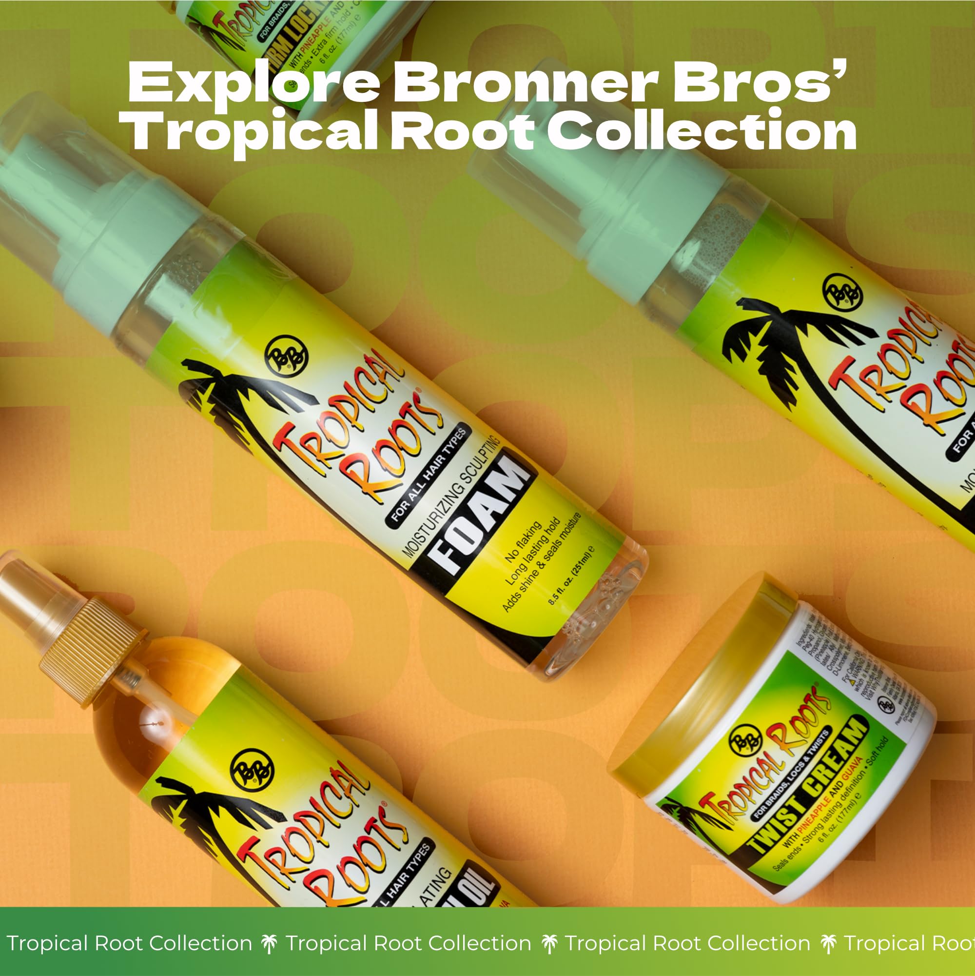 Bronner Bros product on bathroom shelf showing everyday use and accessible placement