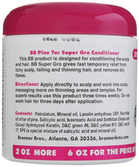 Bronner Bros applying product to scalp demonstrating targeted relief