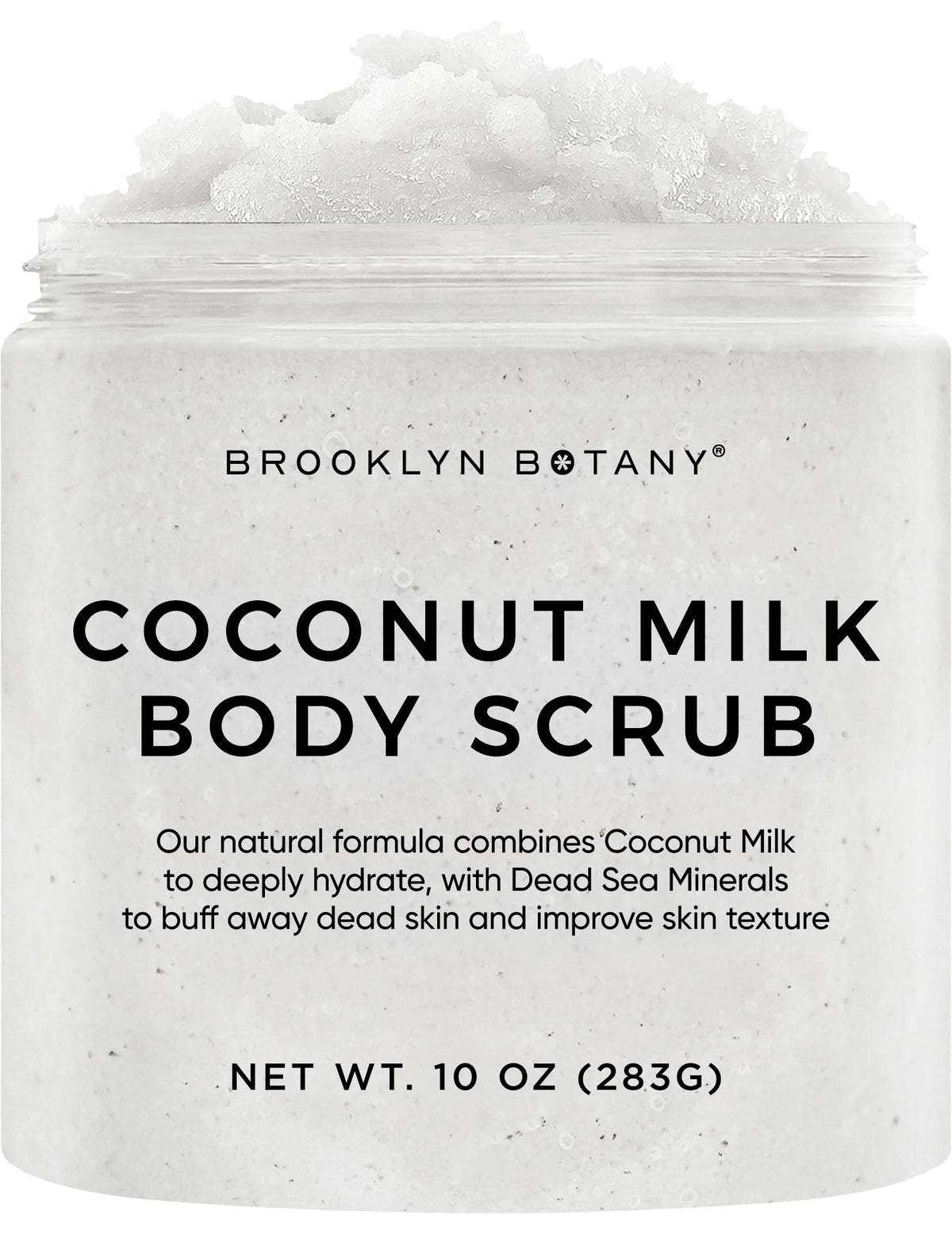 Brooklyn Botany jar front view showing label and product benefit