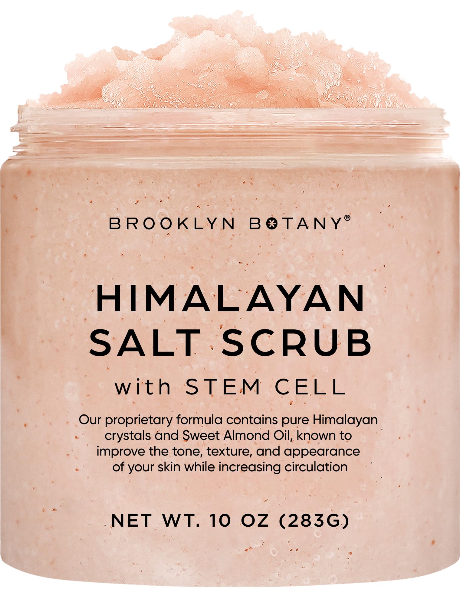 Brooklyn Botany front jar showing label and 10 oz packaging, clear product identity and gifting appeal