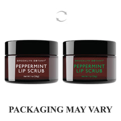 Brooklyn Botany open jar texture revealing sugar scrub and hydrating oils for smooth lips