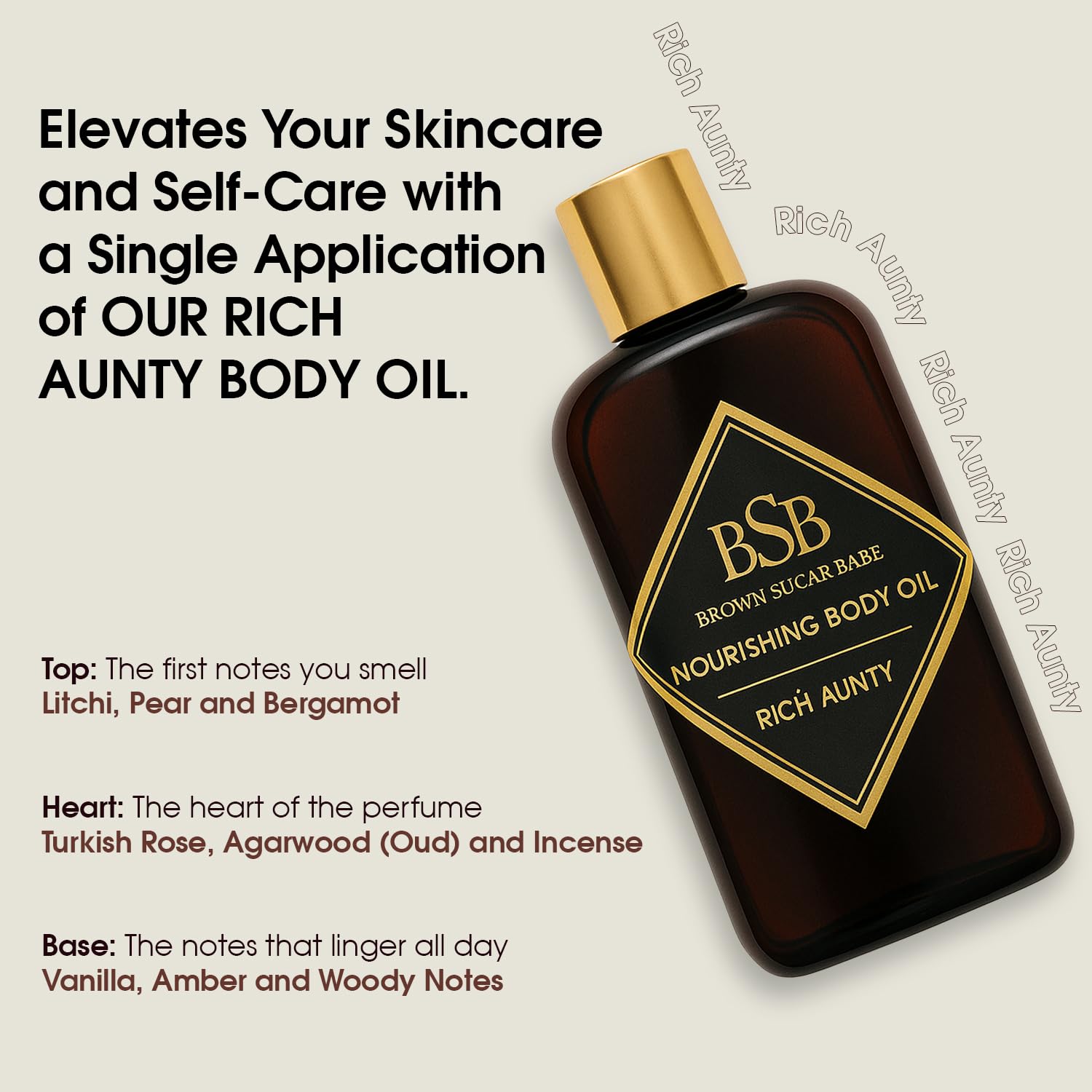 Brown Sugar Babe pump dispensing oil demonstrating controlled application benefit