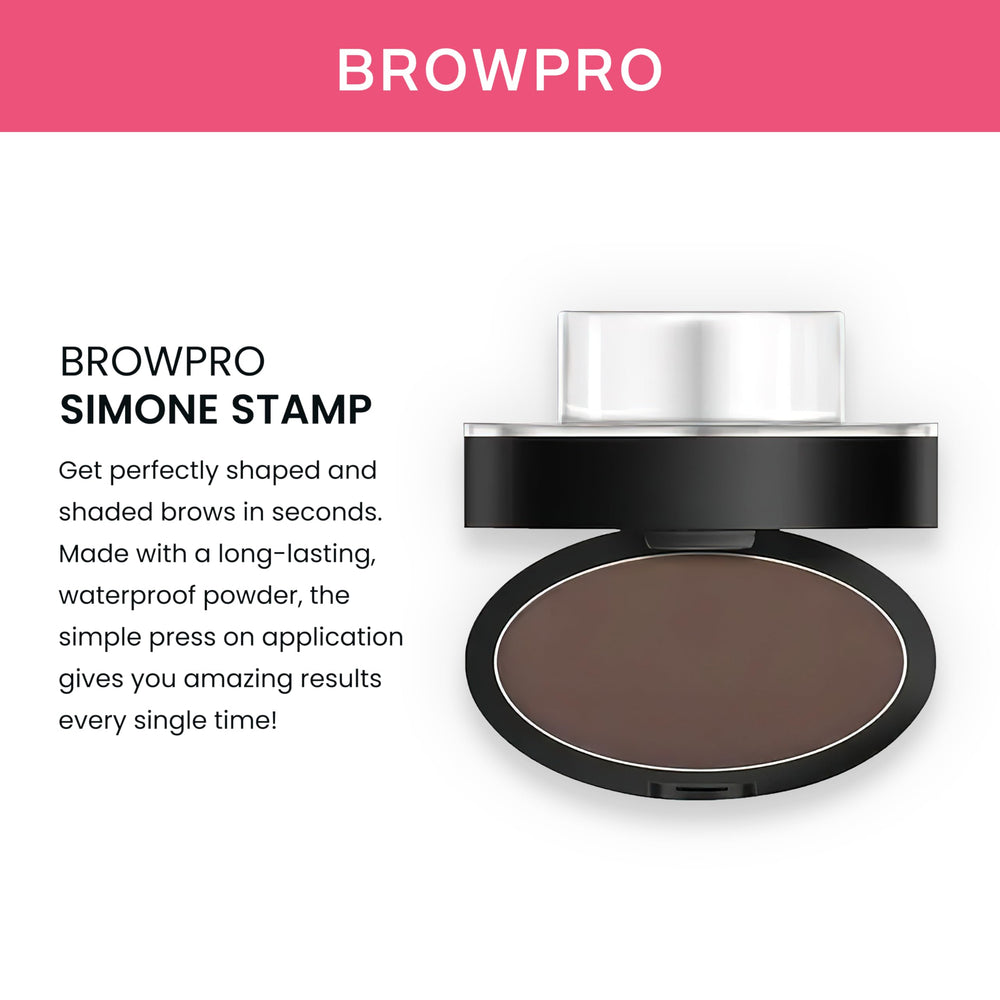 BrowPro Simone close-up of powder texture for soft natural finish