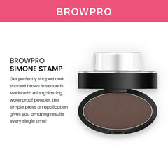 BrowPro Simone close-up of powder texture for soft natural finish