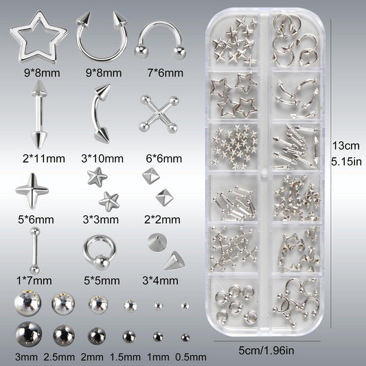 Brtavizvy compartment layout showing separated studs and beads for quick selection