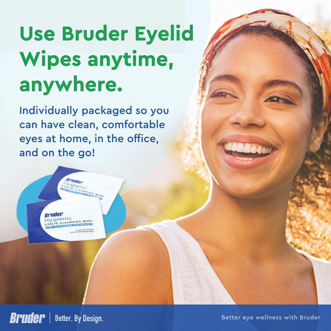 Bruder open box revealing neatly stacked individually wrapped wipes