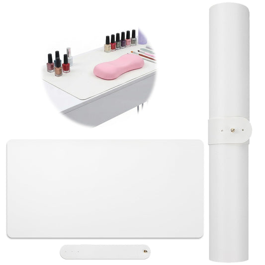 Bruislard front view white mat shows clean workspace and protection