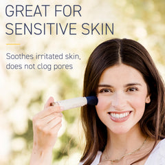 Brush On Block inside a beach bag showing travel-ready sunscreen convenience and protection