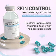 BRÜUN dropper texture closeup displaying lightweight serum absorption benefit