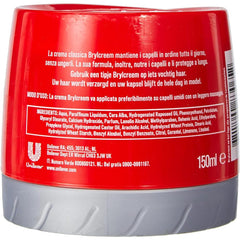 Brylcreem cream texture closeup displaying smooth consistency and easy spread