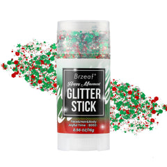 Brzeaf front packaging showing glitter stick for easy identification and portability