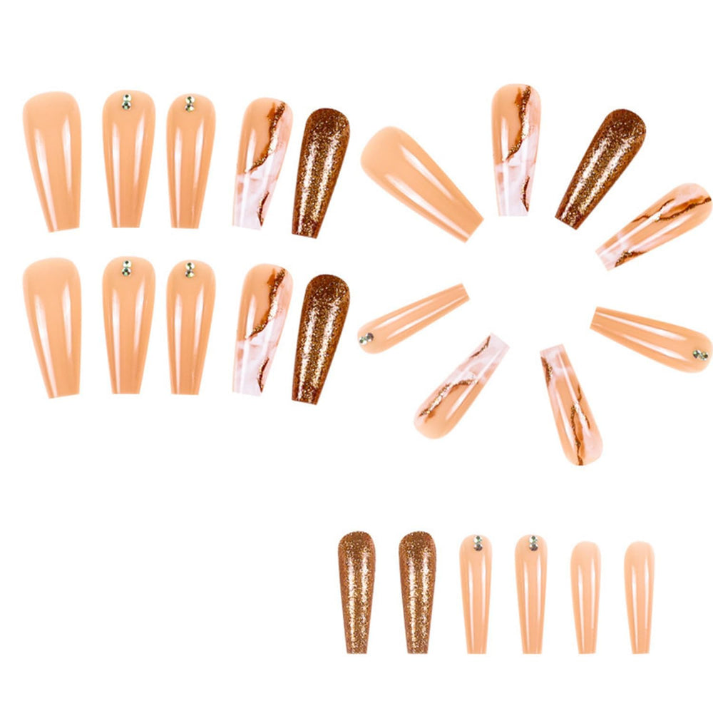 BSBTBZ application kit with file cuticle stick and adhesive tabs for easy use