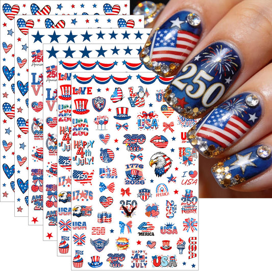 BSBTBZ front packaging showing six sheets and patriotic design options for quick decorating