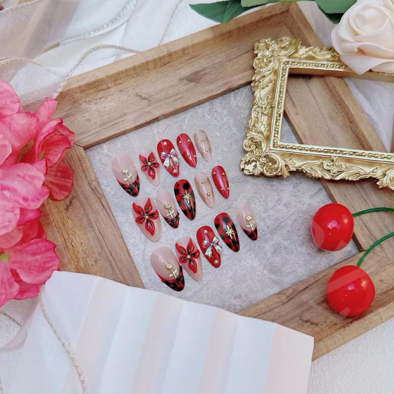 BSBTBZ hand model wearing nails at wedding demonstrating instant polished look