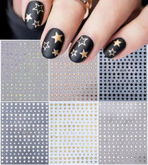 BSBTBZ finished manicure at party setting showing glam effect and benefit: event-ready nails