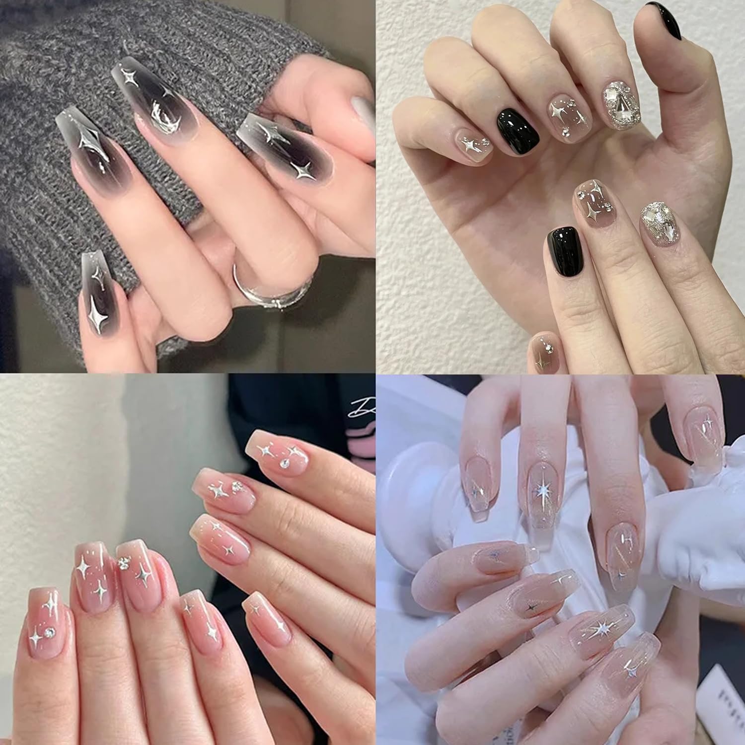BSBTBZ hands at a party showcasing shiny nail accents that boost style and confidence