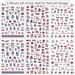BSBTBZ lifestyle shot at summer party highlighting festive patriotic nail styling