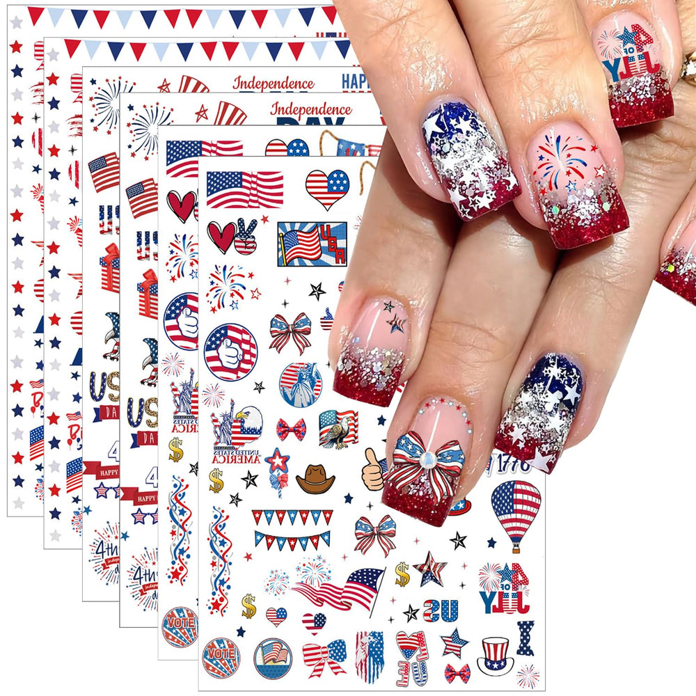 BSBTBZ packaging front showing patriotic sticker sheets for quick styling