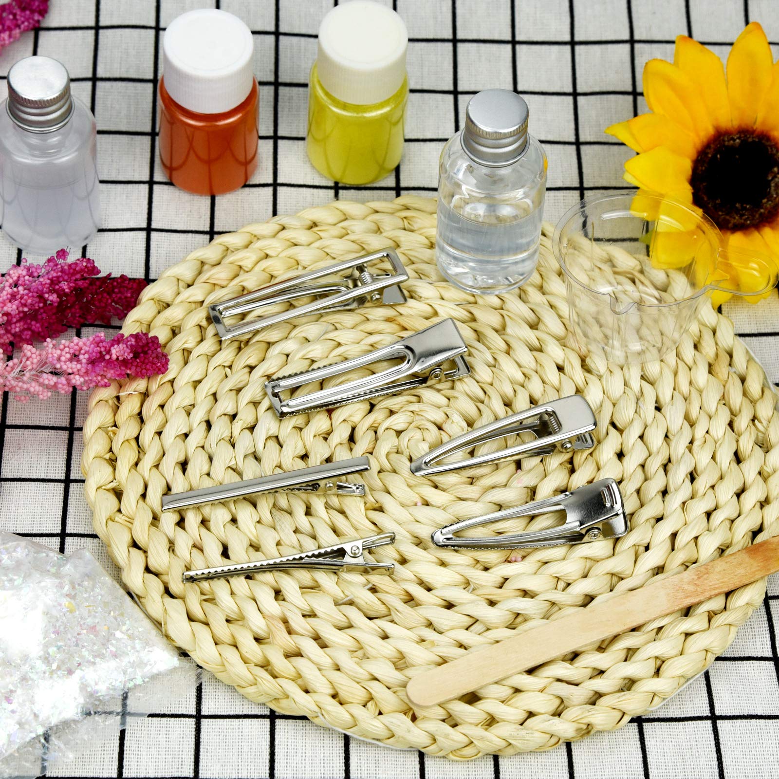 Bskifnn clips with resin-decor in use demonstrating finished accessory durability
