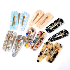 Bskifnn water-drop clip side view demonstrating smooth surface for resin and pearls