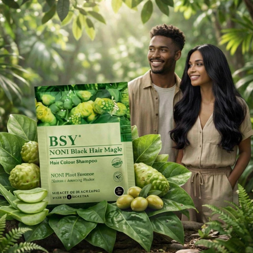 BSY Noni lifestyle man and woman using product showing unisex suitability
