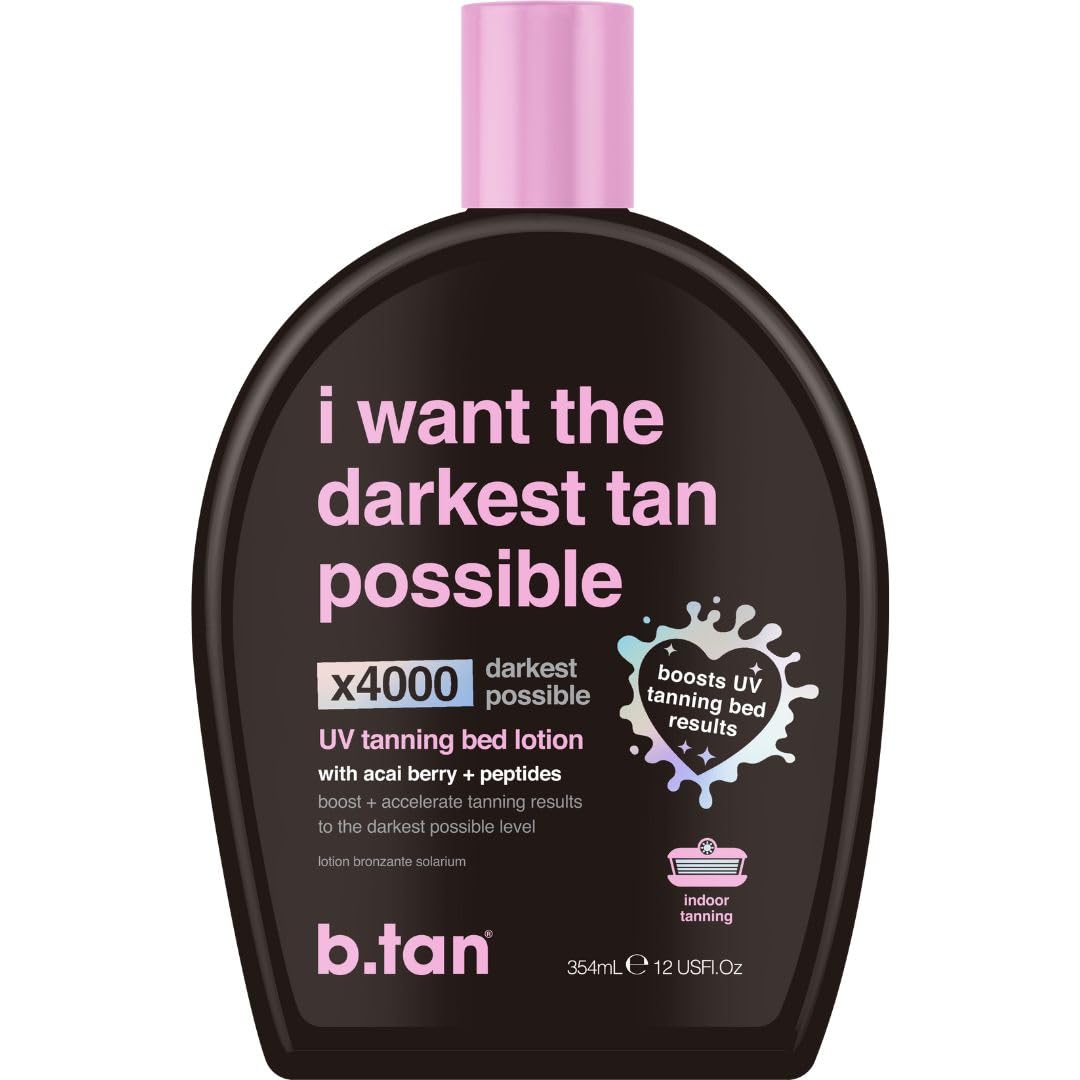 B.TAN bottle front packaging showing product name and size for quick identification and appeal