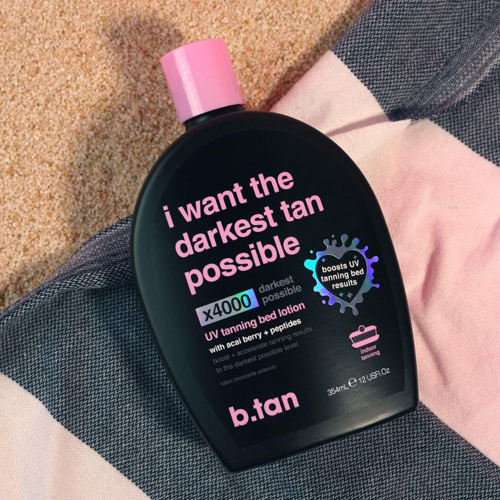 B.TAN visible hydrated skin after use showing supple finish and reduced dryness