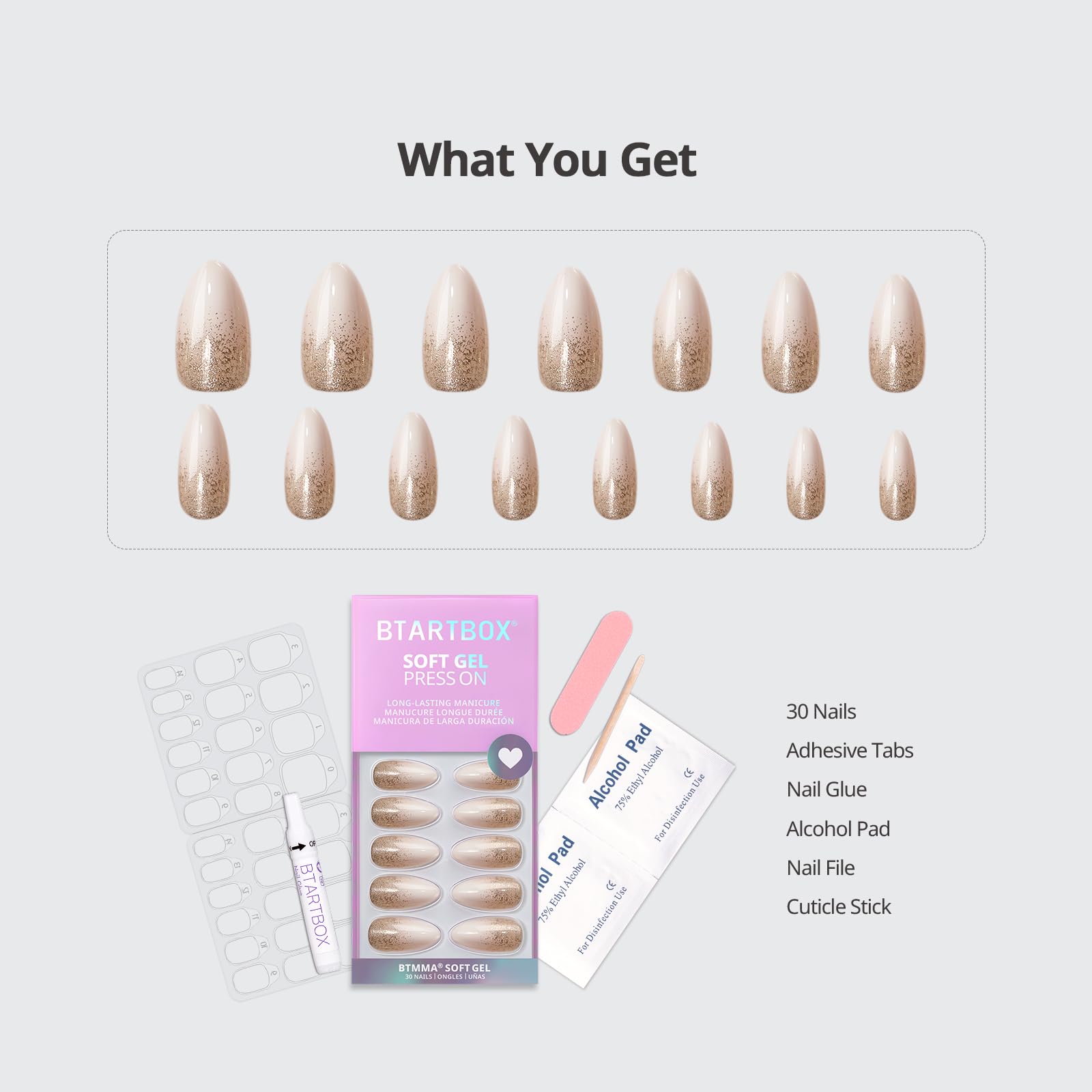 BTArtbox instruction guide and tools ready for quick at-home salon results