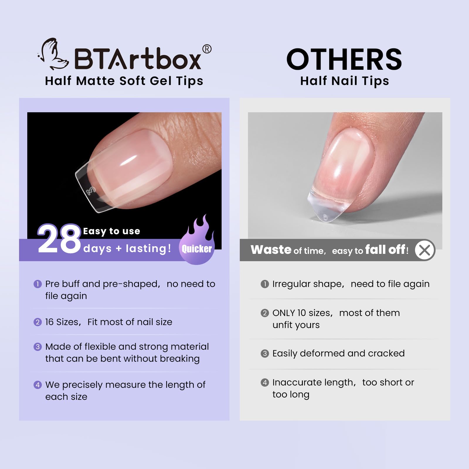 BTArtbox artist decorating nails showing polish and design options