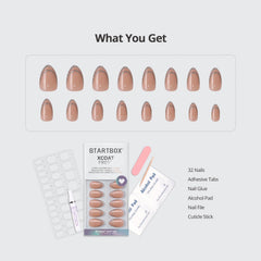 BTArtbox adhesive tabs and gel glue arranged to show bonding options
