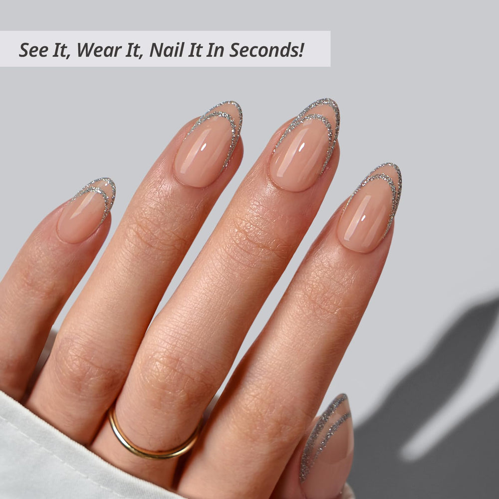 BTArtbox close-up of nail surface showing smooth gel texture and shine