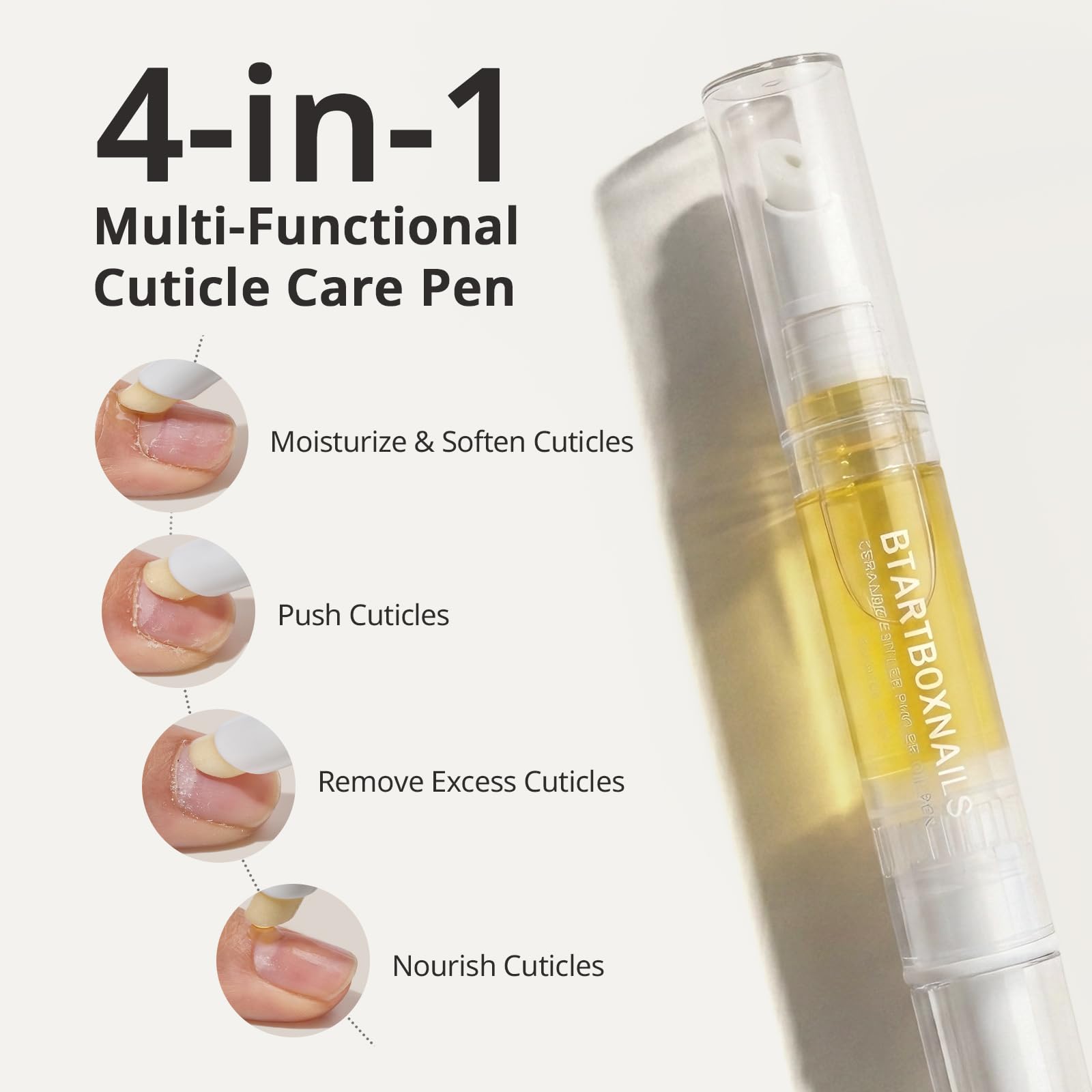 BTARTBOXNAILS close-up ceramic tip highlighting smooth edge for gentle pushing