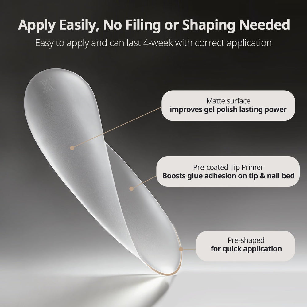 BTArtboxnails close-up of matte double-sided surface for improved adhesion