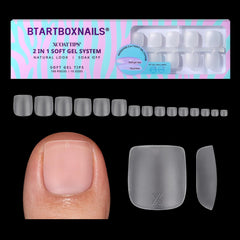BTArtboxnails front packaging showing toe tips and quantity benefit
