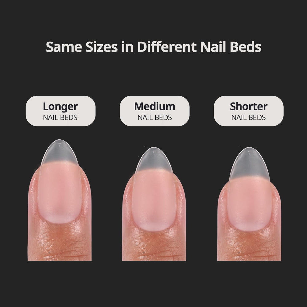 BTArtboxnails tips beside a hand for scale and natural fit preview