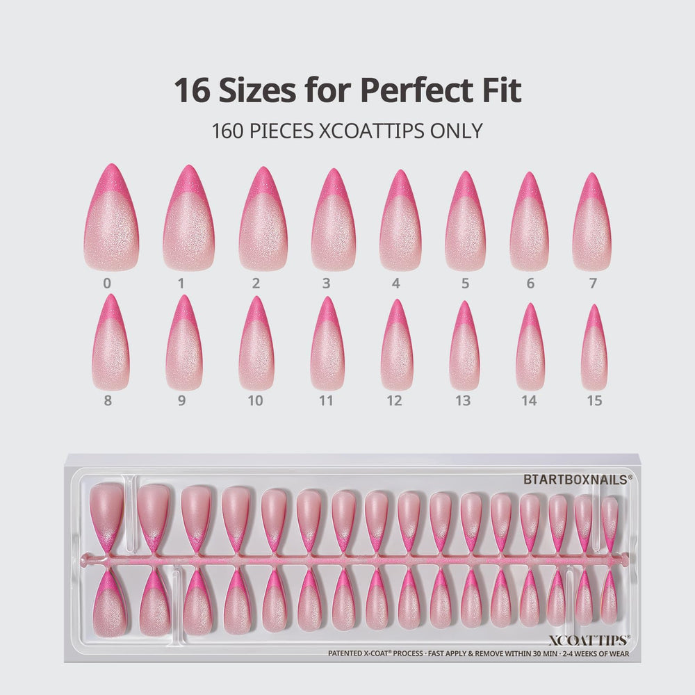 BTArtboxnails size comparison with tray showing 16 sizes benefit