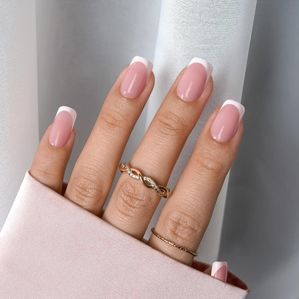BTArtboxnails soft gel tip close-up with flexible natural finish benefit