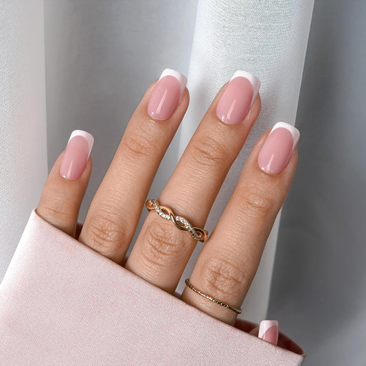 BTArtboxnails soft gel tip close-up with flexible natural finish benefit