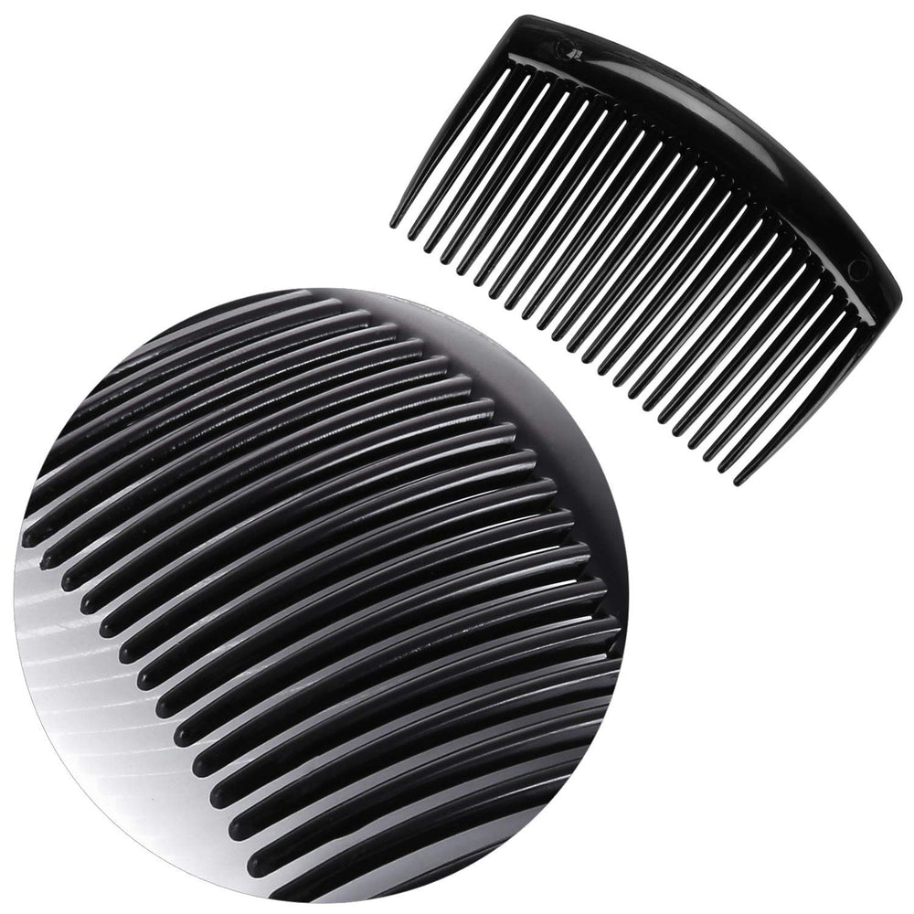 BTYMS clear comb detail highlighting polished finish for snag-free styling